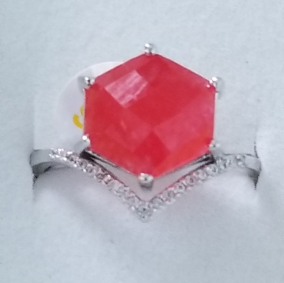 RED QUARTZ RING - Picture 10 of 10